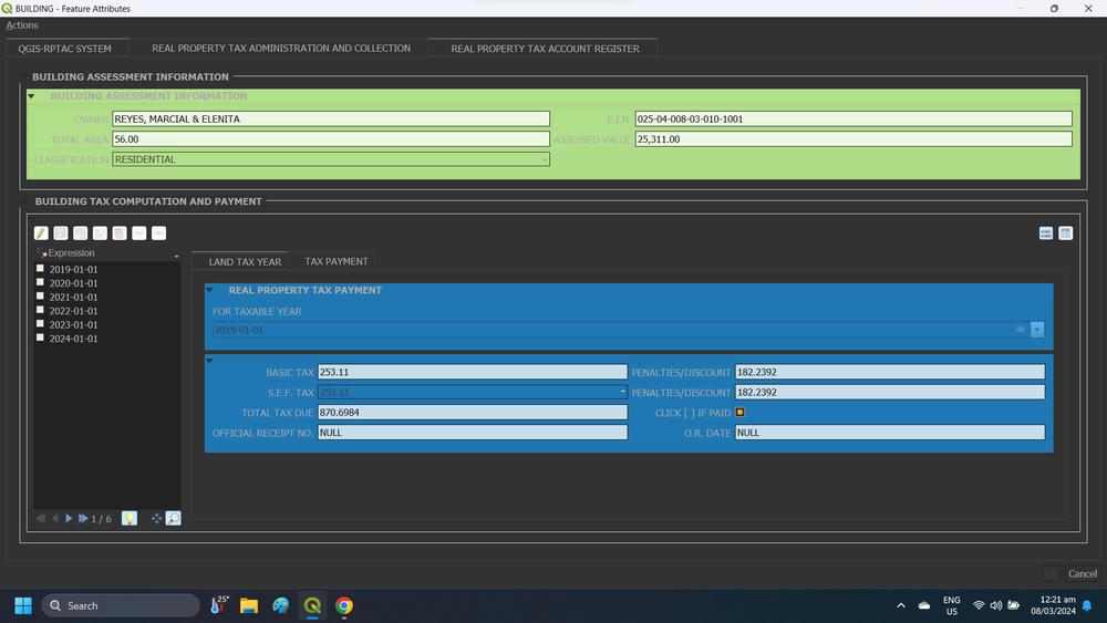 QGIS-TMVARI / RPTACS screenshot 2
