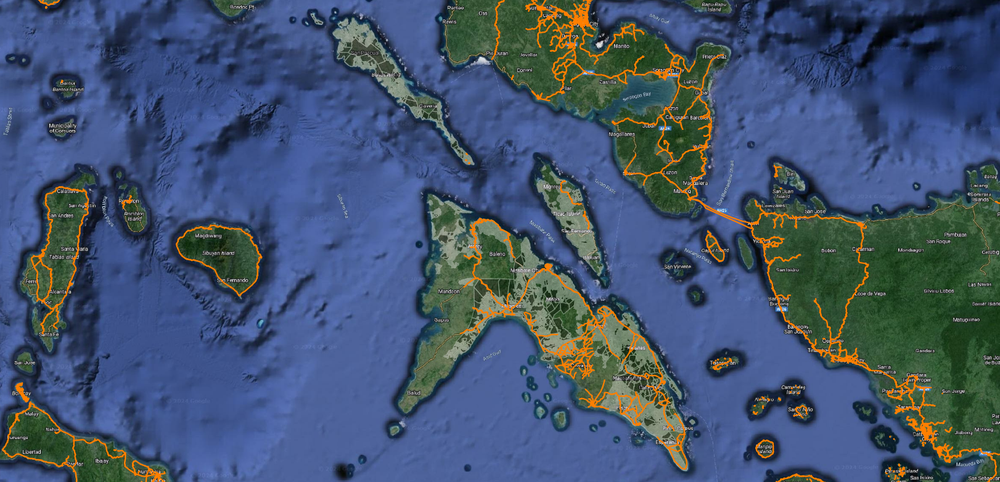 Province of MASBATE map