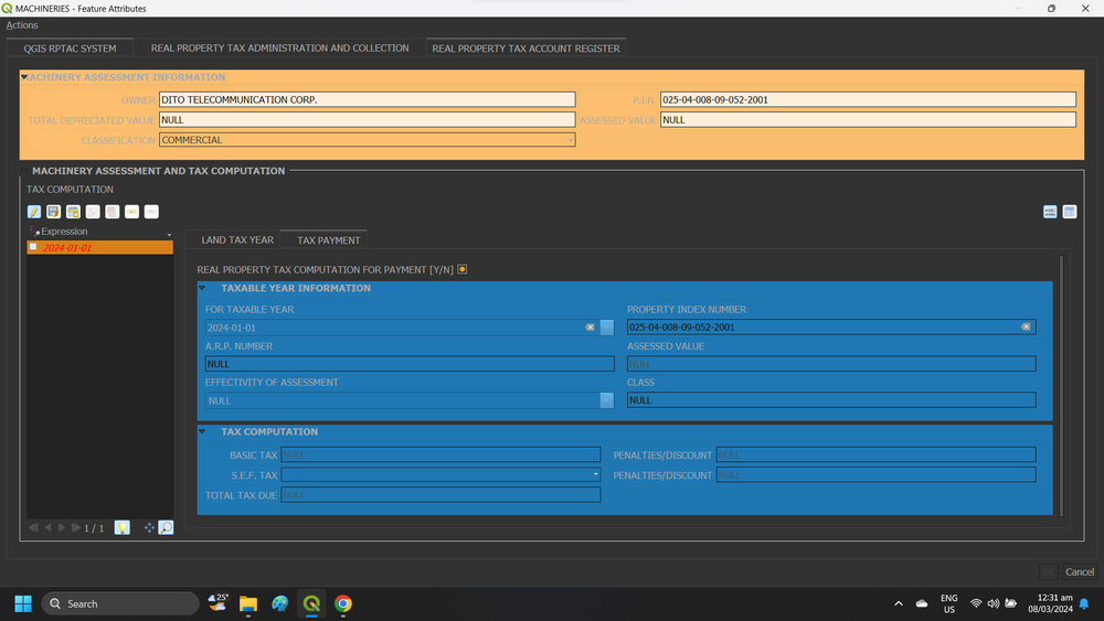 QGIS-TMVARI / RPTACS screenshot 3