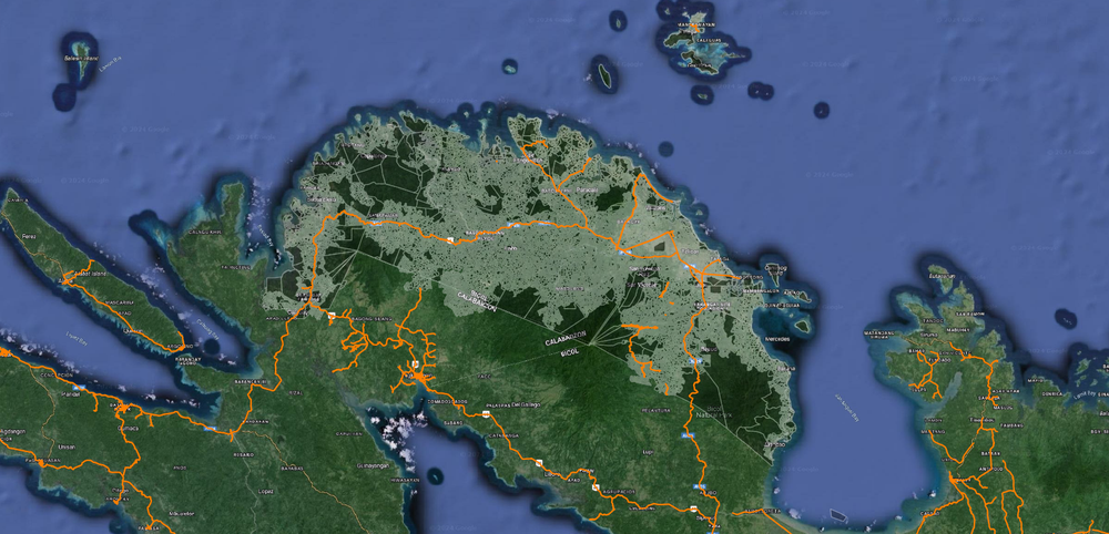 Province of CAMARINES NORTE map